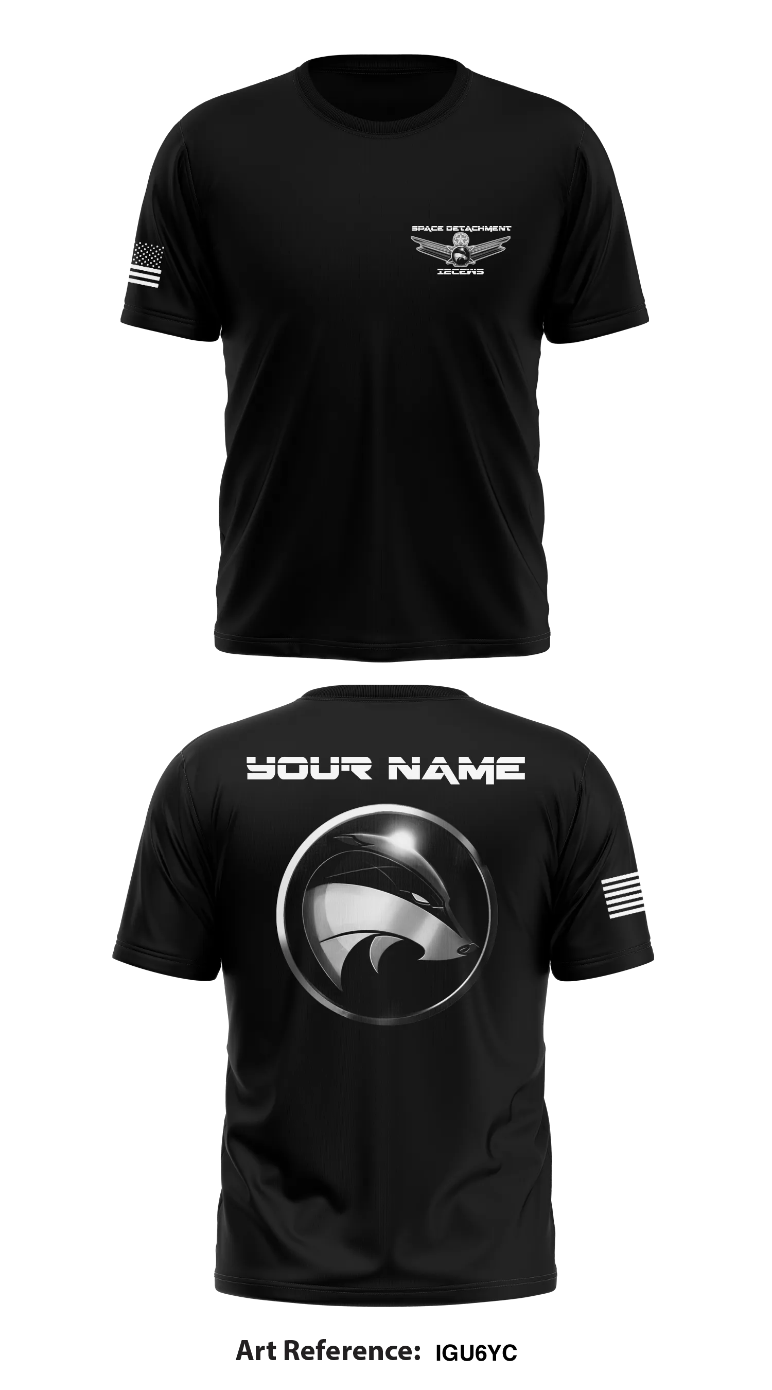 Space Detachment, I2CEWS  Store 1 Core Men's SS Performance Tee - IgU6Yc