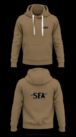 Space Force Association Store 1  Core Men's Hooded Performance Sweatshirt - 49005077516