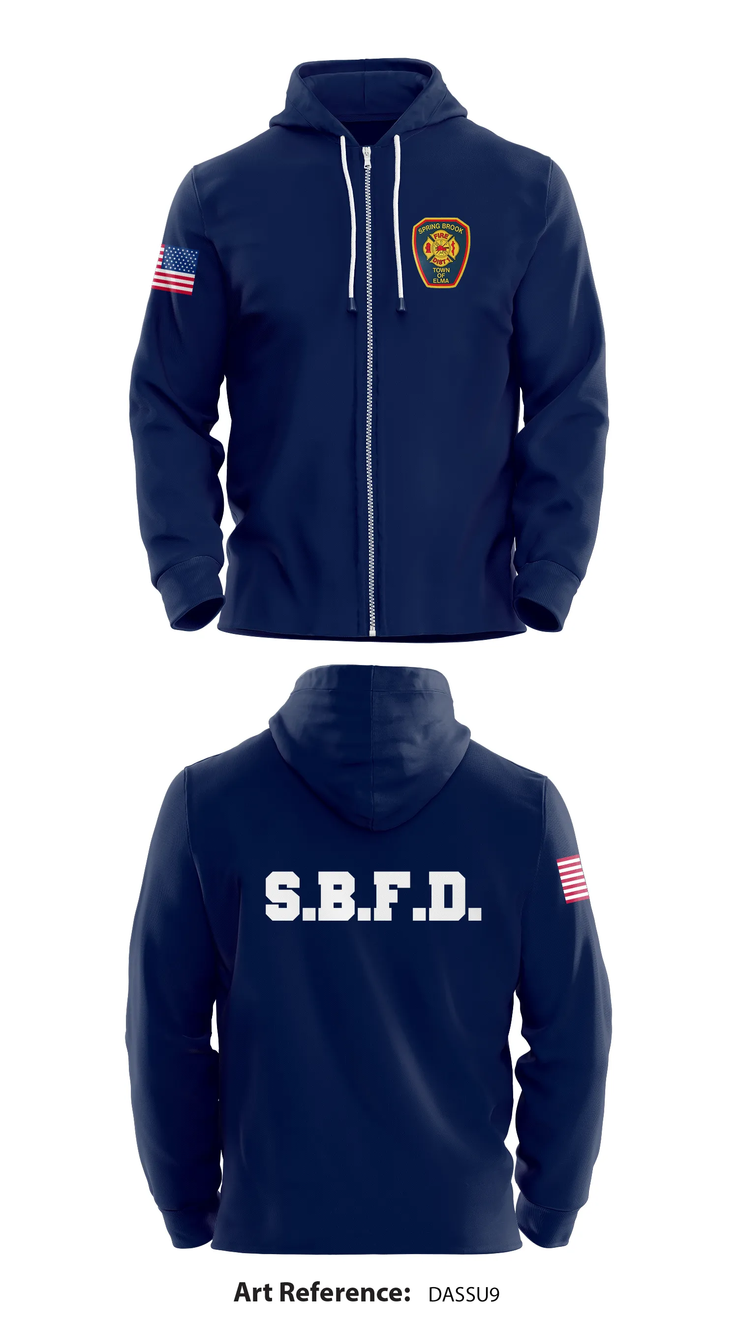 Spring Brook Fire Dist Store 1  Core Men's Hooded Performance Sweatshirt - daSSU9