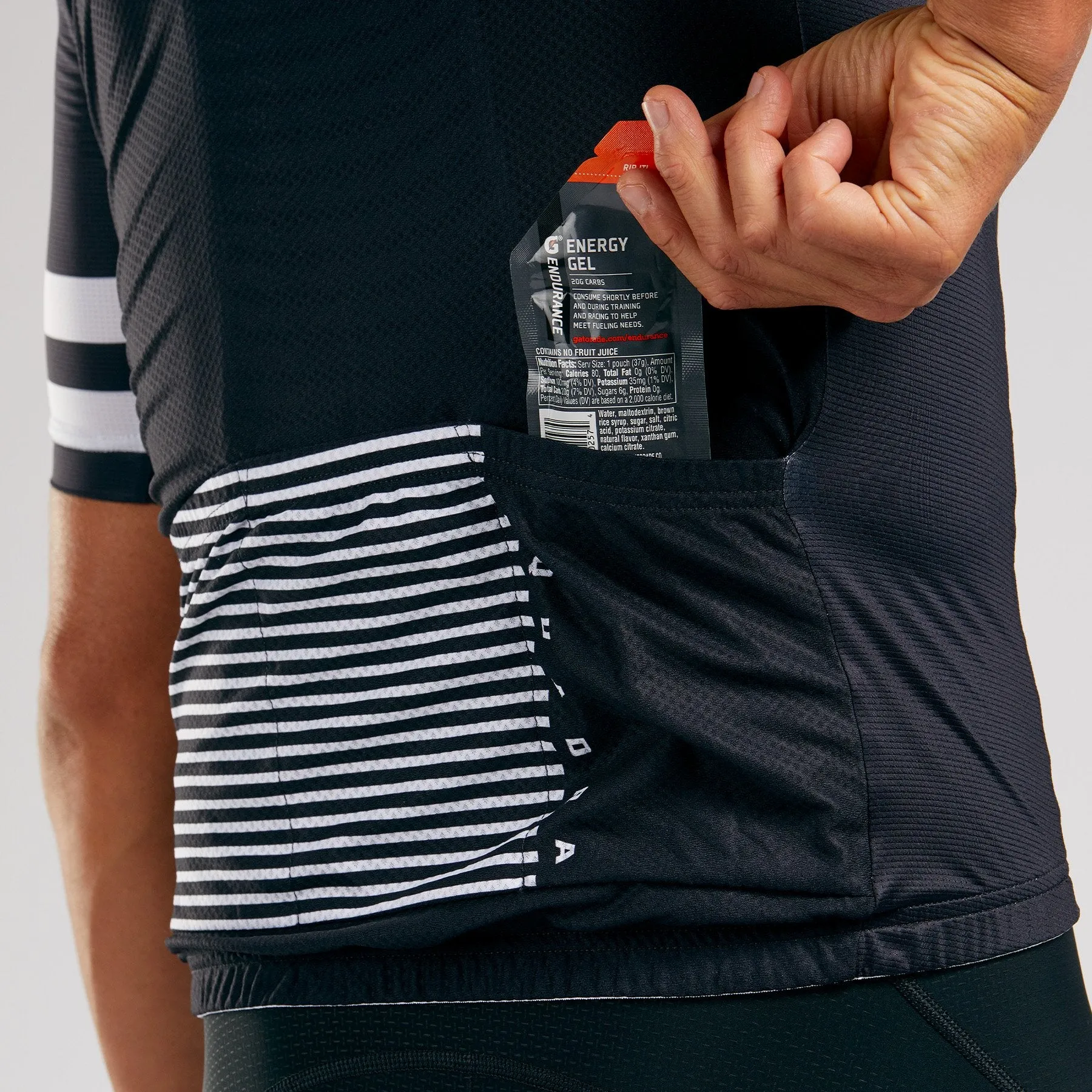 Squadra Men's PRO CYCLE AERO JERSEY - NERO