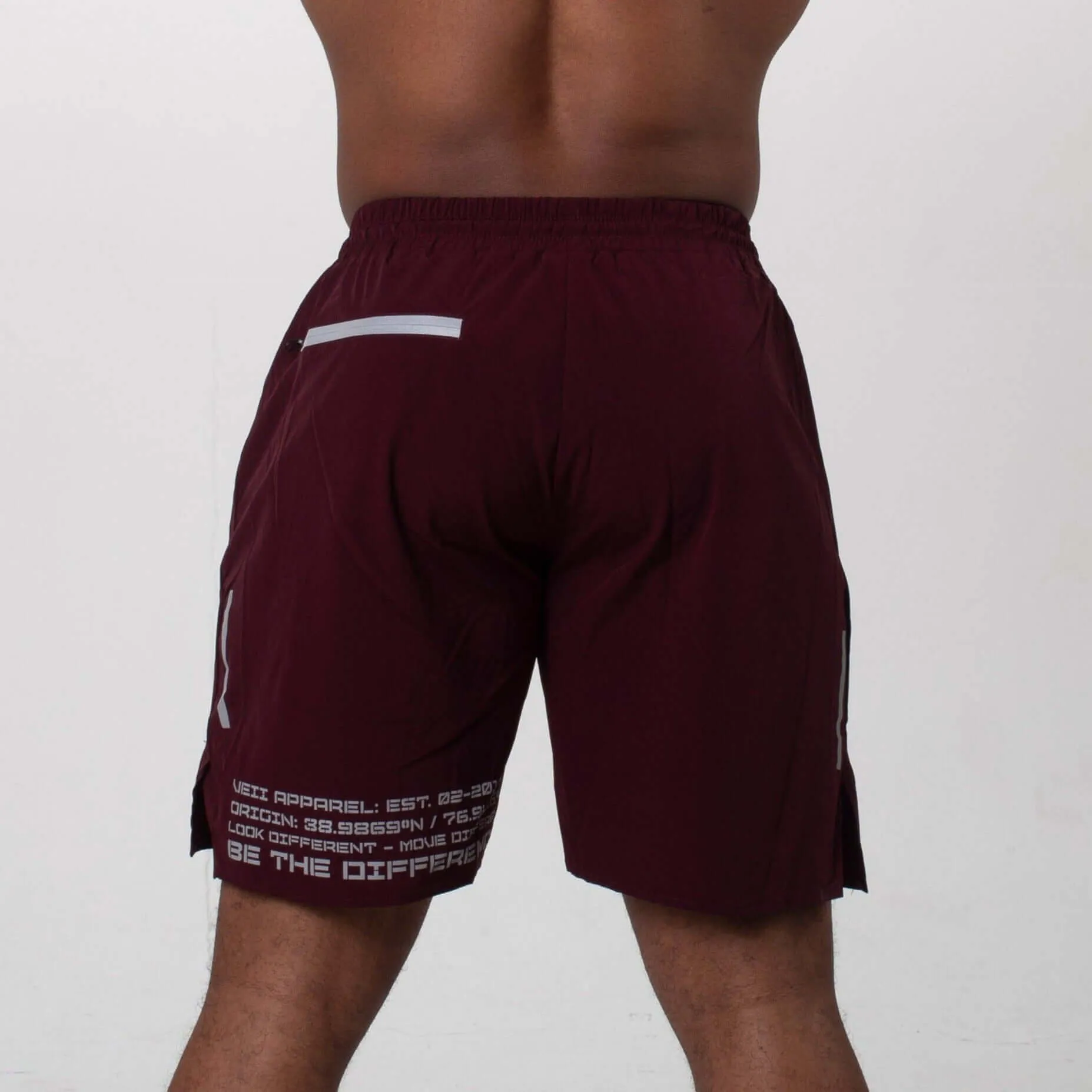Stealth 7" Shorts - Maroon