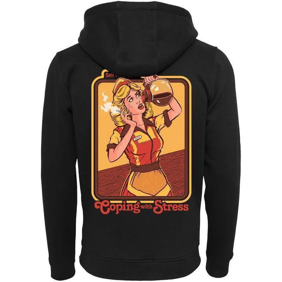 Steven Rhodes - Coping with Stress - Zip-Hoodie