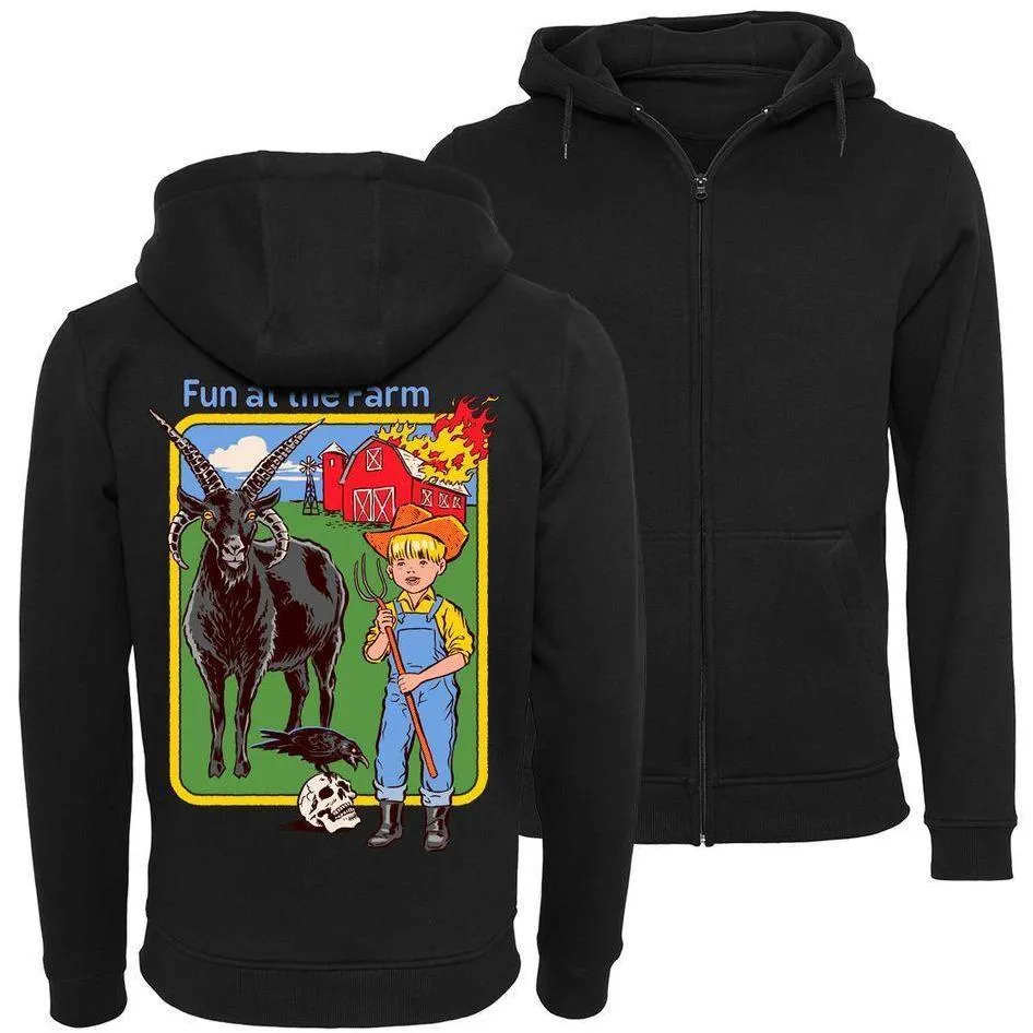 Steven Rhodes - Fun at the Farm - Zip-Hoodie