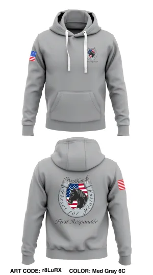 Stockshands Horses For Healing Store 1  Core Men's Hooded Performance Sweatshirt - r8LuRX