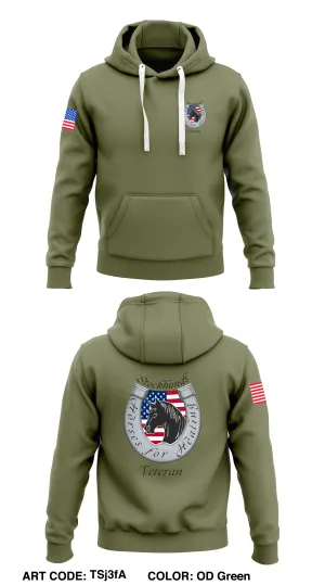 Stockshands Horses For Healing Store 1  Core Men's Hooded Performance Sweatshirt - TSj3fA