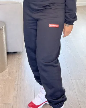 Supermom Black Sweat Pants