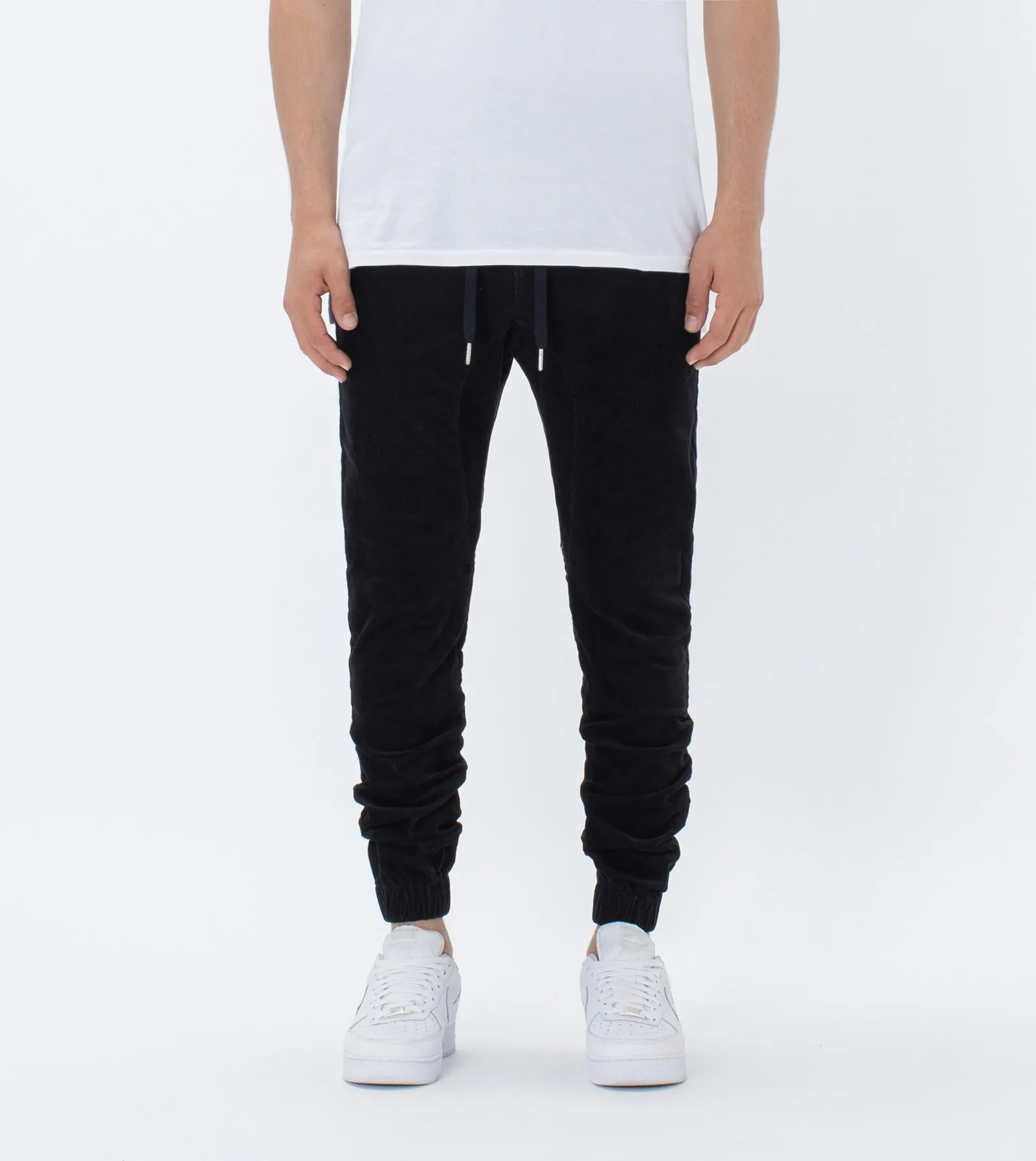 Sureshot Corduroy Joggers Black