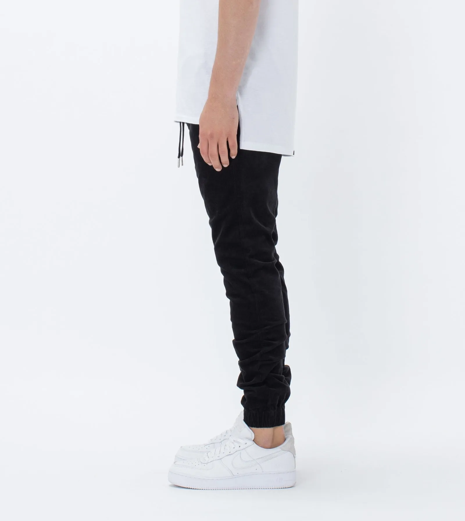 Sureshot Corduroy Joggers Black