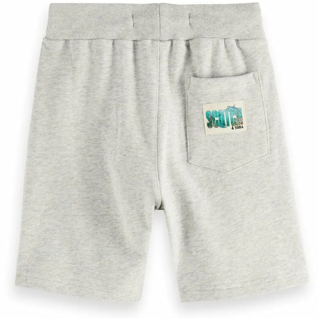 Sweat Shorts With Transfer Art