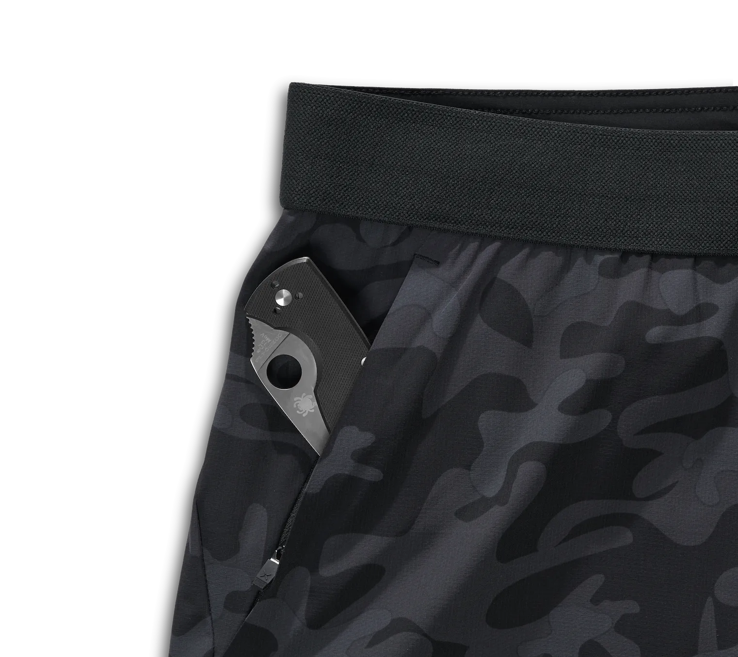 Tactical Short - Black Camo / Liner