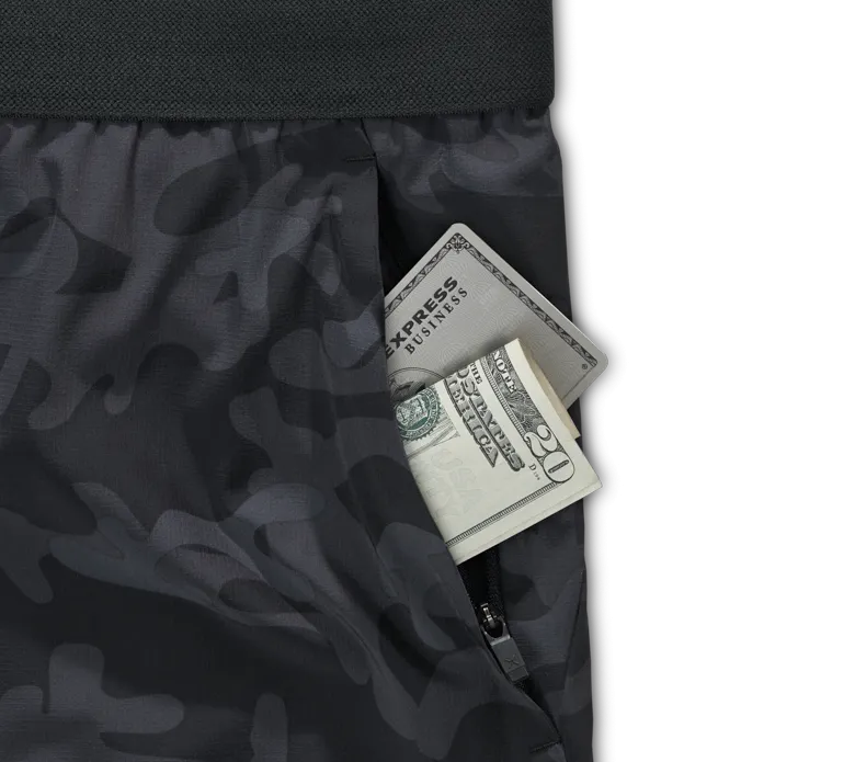 Tactical Short - Black Camo / Liner