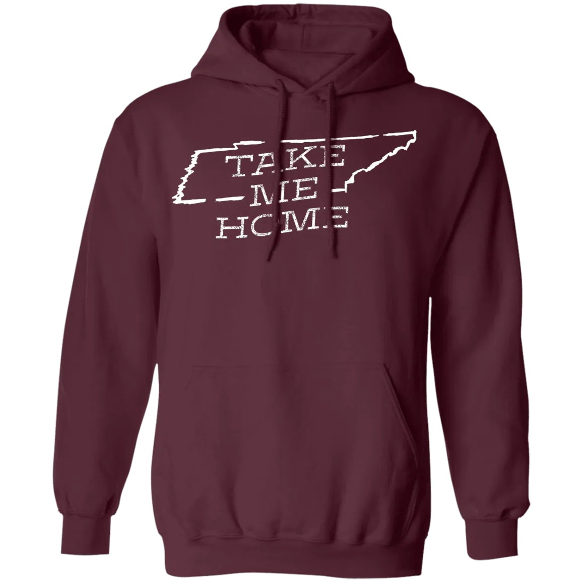 Take Me Home Tennessee (White) - Pullover Hoodie