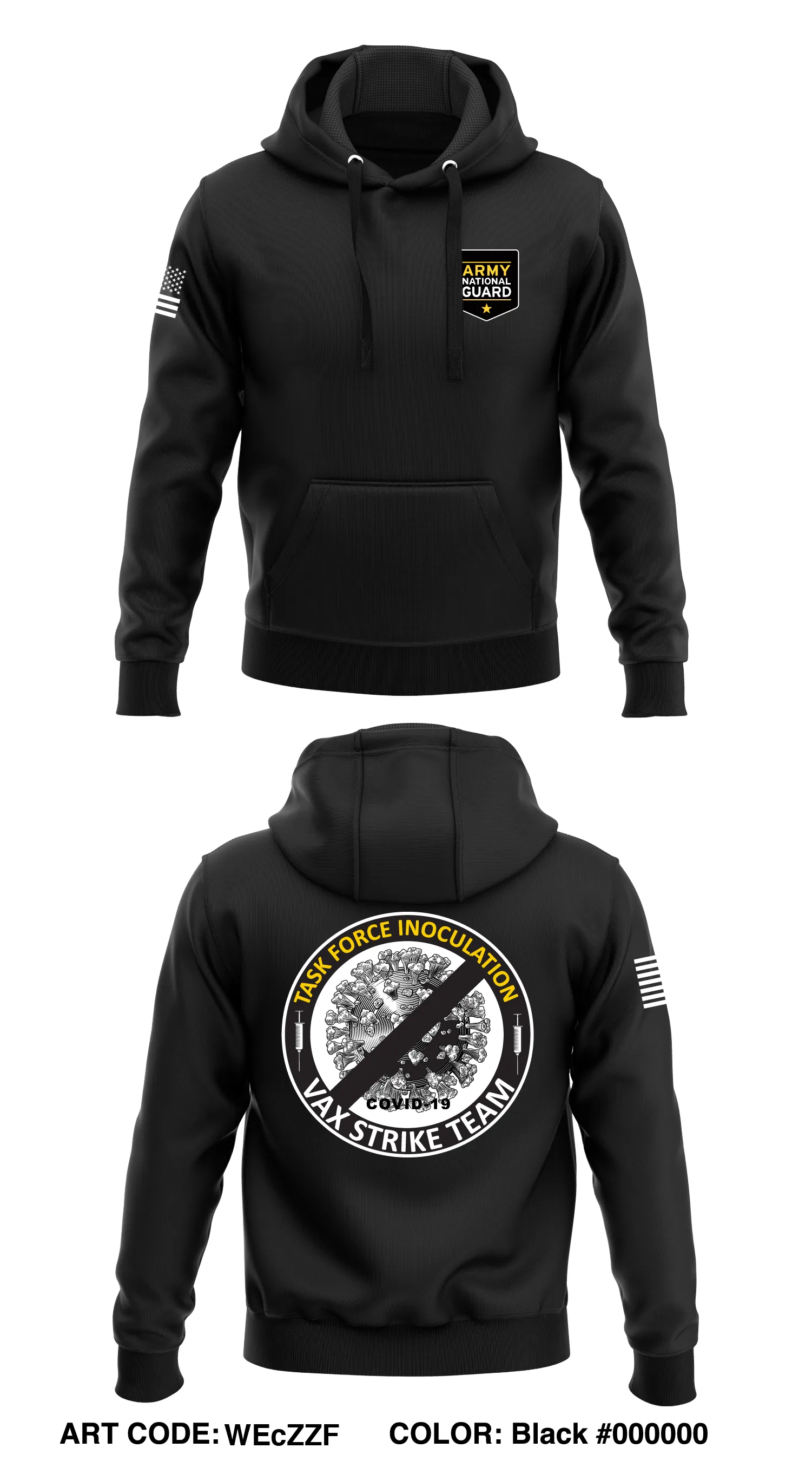 Task Force Inoculation Store 1  Core Men's Hooded Performance Sweatshirt - WEcZZf