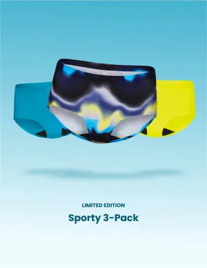 Teen Super Leakproof® No-Show Boyshort 3-Pack