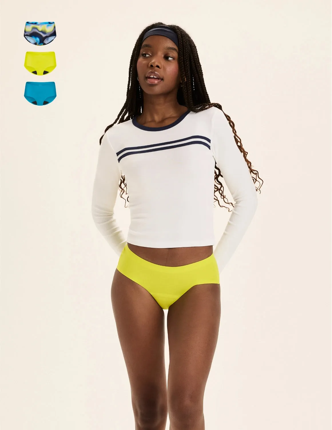 Teen Super Leakproof® No-Show Boyshort 3-Pack