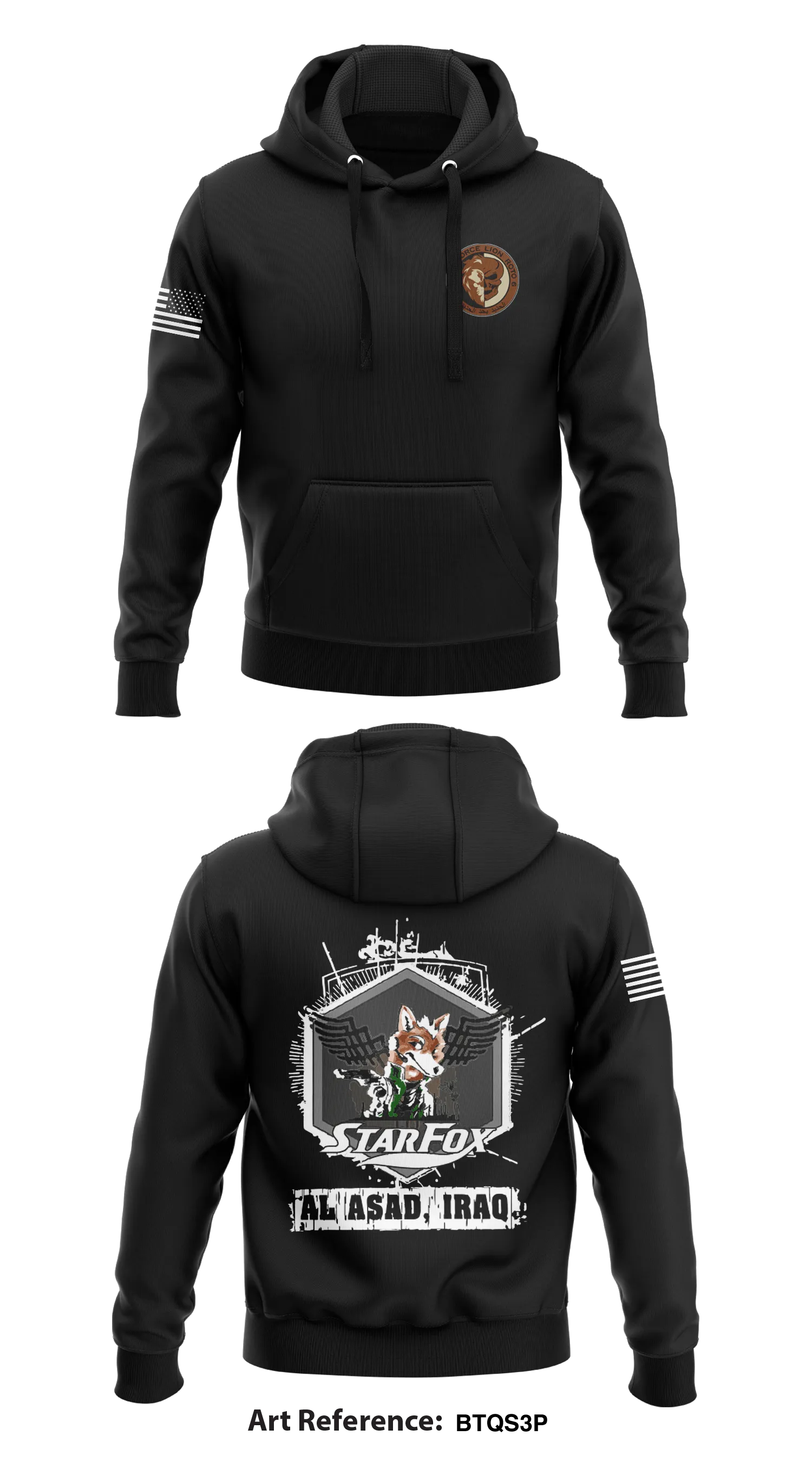 TF Lion Starfox Store 1  Core Men's Hooded Performance Sweatshirt - BTqS3P
