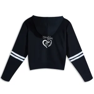 This Girl Loves Vegas Women's Long Sleeve Crop Hoodie