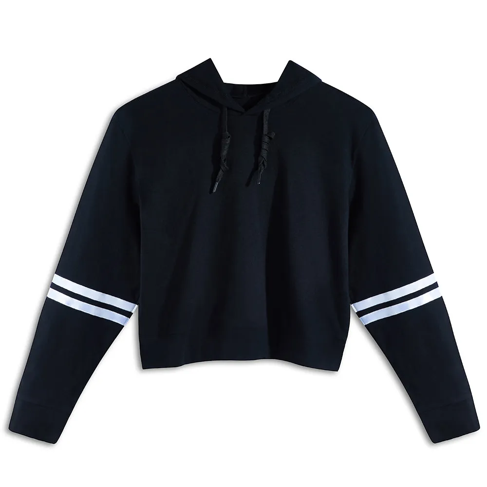 This Girl Loves Vegas Women's Long Sleeve Crop Hoodie