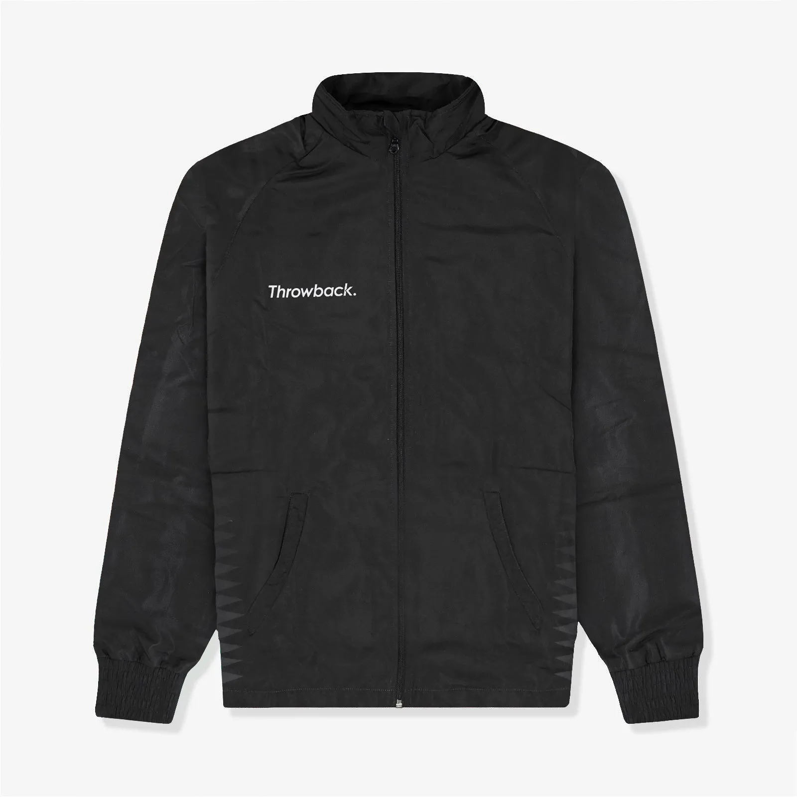 Throwback Tech Windbreaker - Black