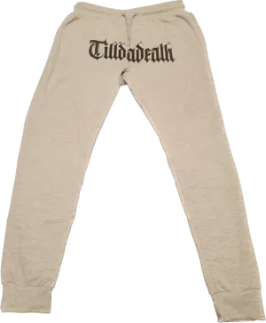 TILLDADEATH GREY JOGGERS