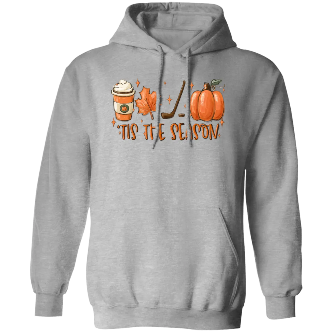 Tis the Season Hockey Pullover Hoodie