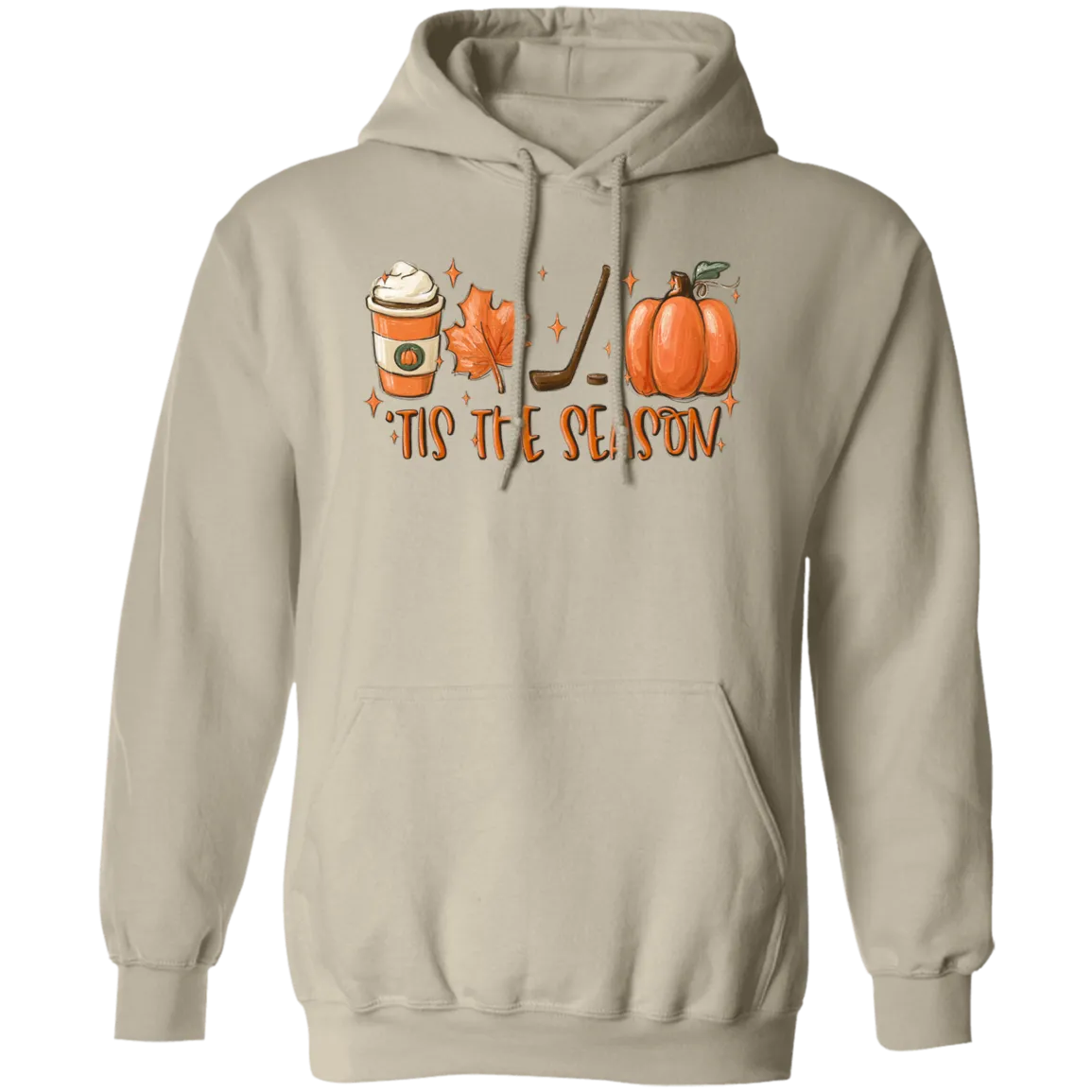 Tis the Season Hockey Pullover Hoodie