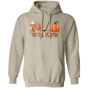 Tis the Season Hockey Pullover Hoodie