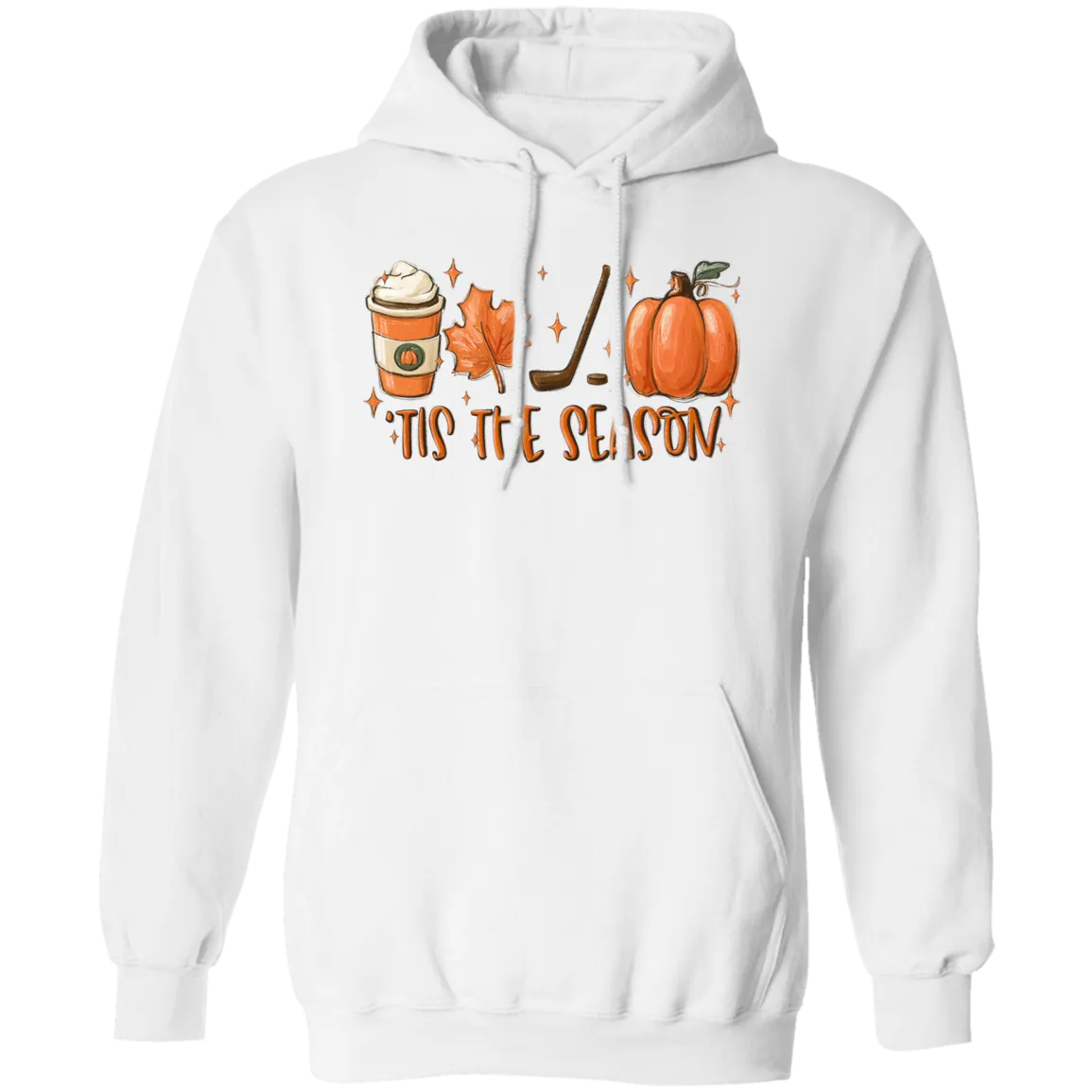 Tis the Season Hockey Pullover Hoodie