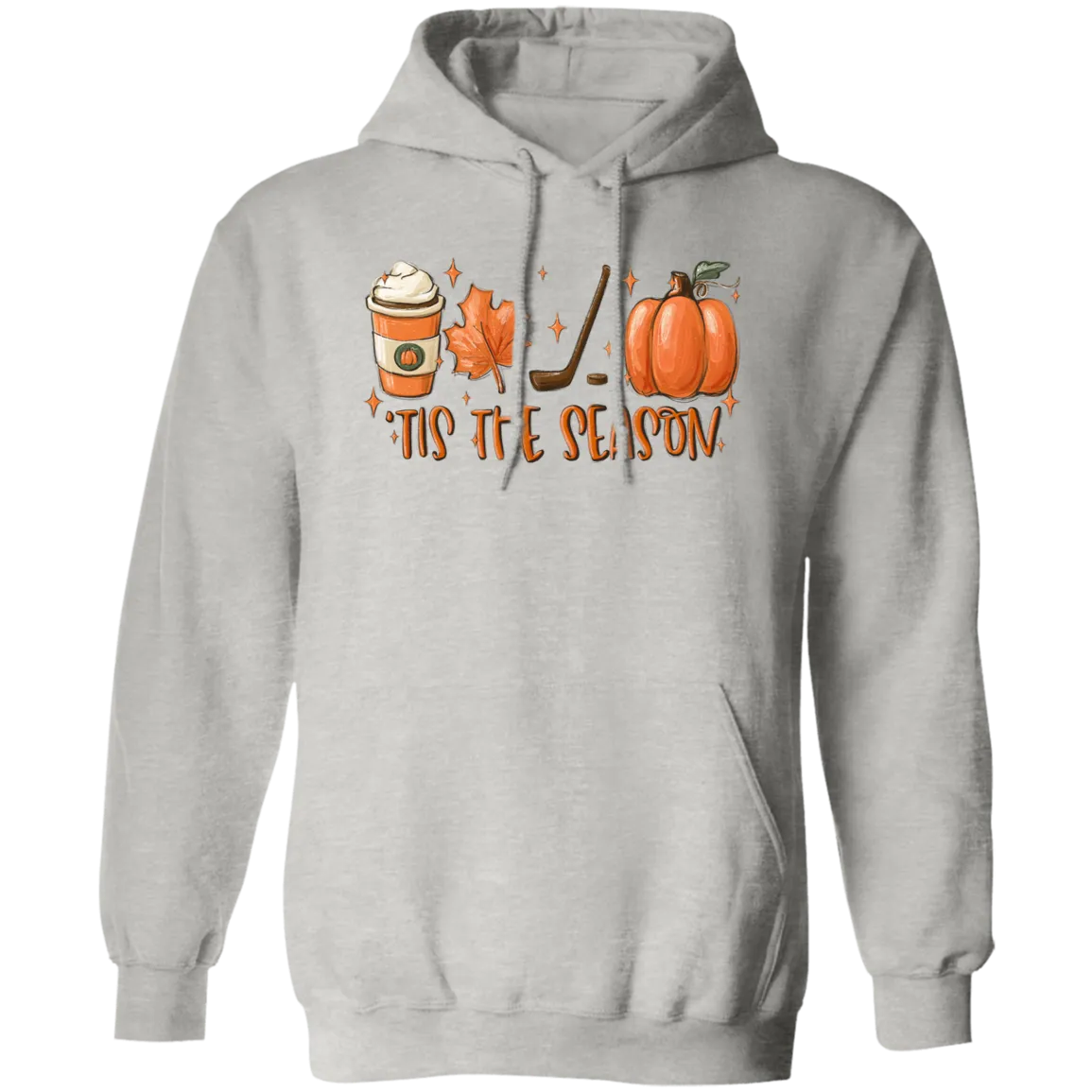 Tis the Season Hockey Pullover Hoodie
