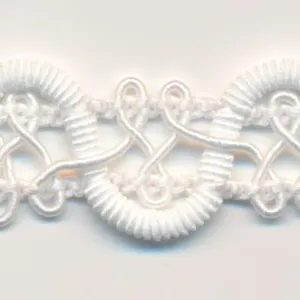 Trimming Braid #01 White