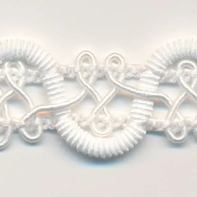 Trimming Braid #01 White