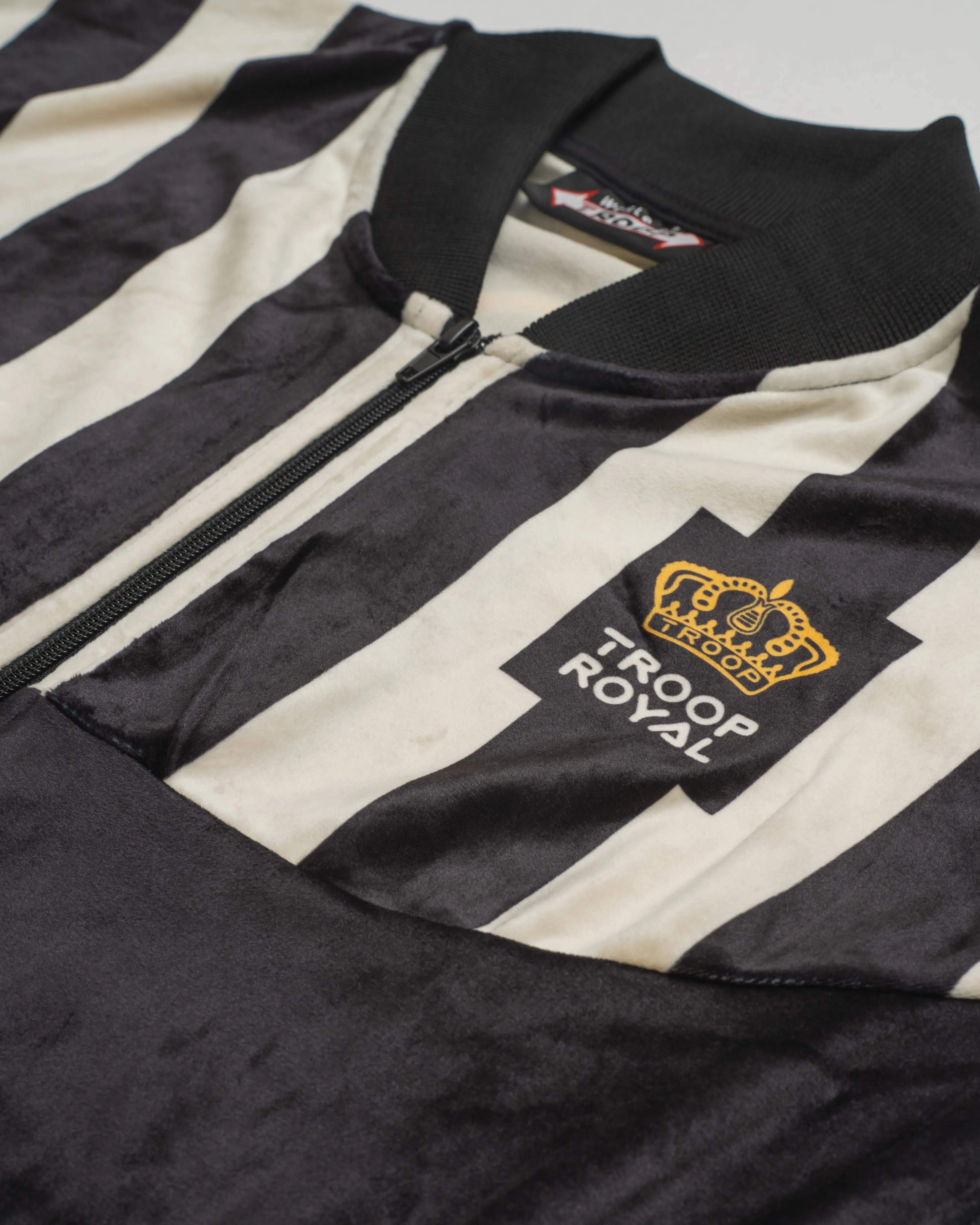 TROOP Crown Royal Velour Jacket 2.0 Black
