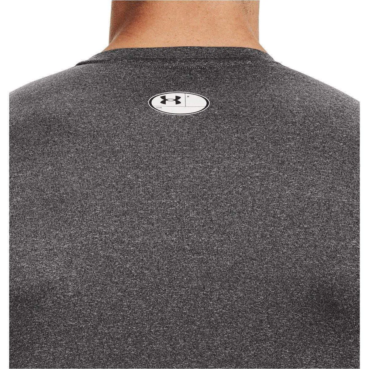 Under Armour Heatgear Armour Long Sleeve Mens Compression Top - Grey