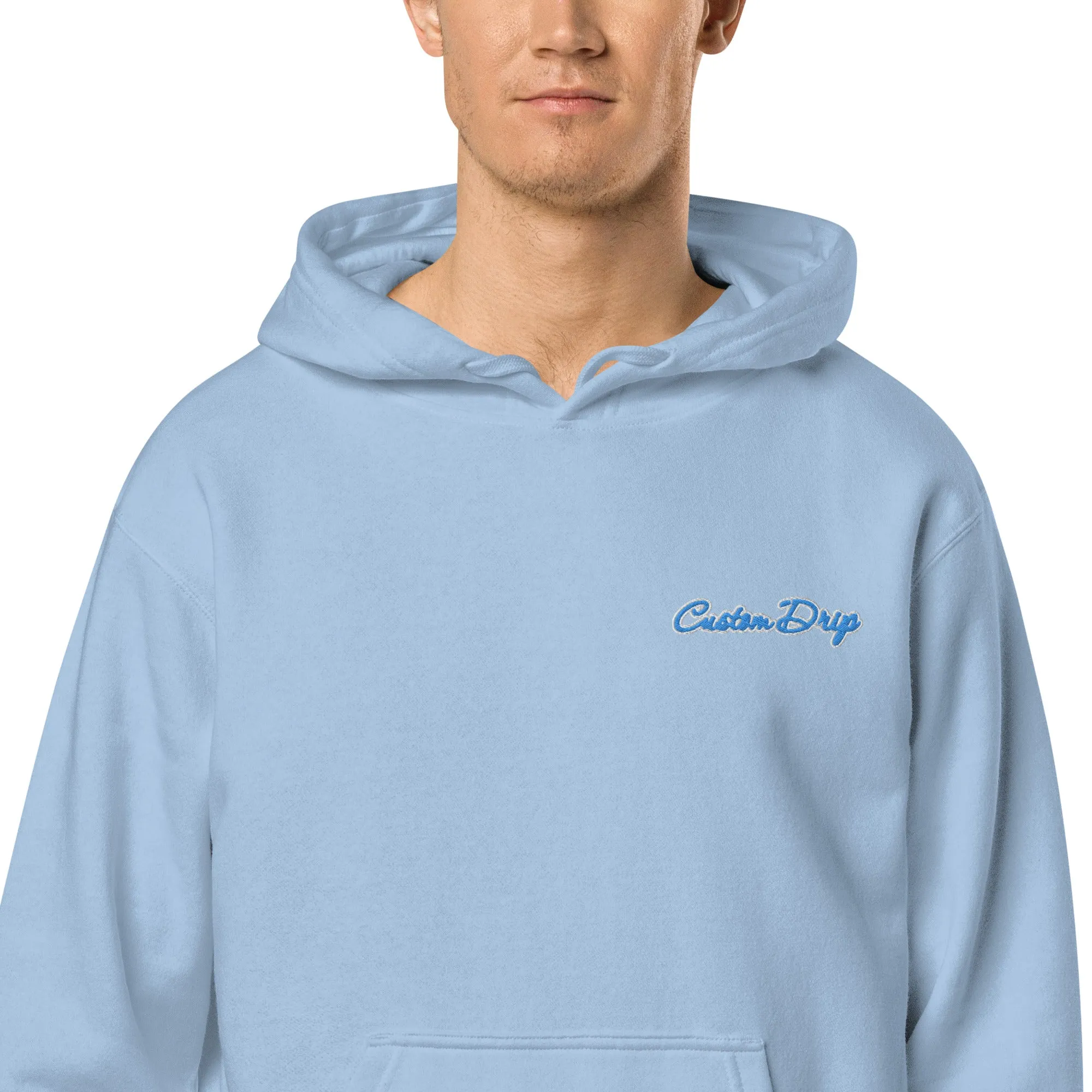 Unisex pigment-dyed Custom Drip hoodie
