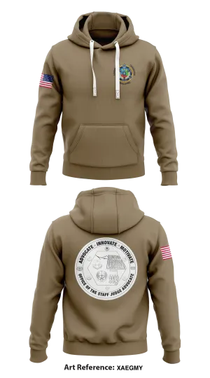 United States Air Force Academy Legal Office Store 1  Core Men's Hooded Performance Sweatshirt - XaEGMY