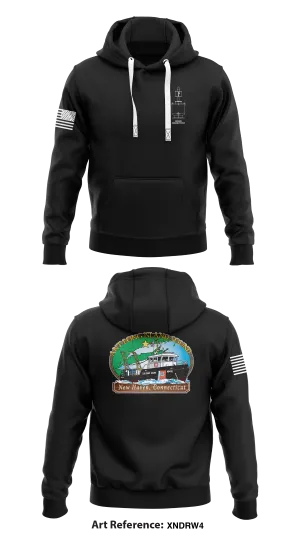 USCG ANT Long Island Sound Store 1  Core Men's Hooded Performance Sweatshirt - xNdRW4