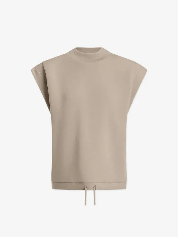 Varley | Otis Sleeveless Sweat {Abbey Stone}