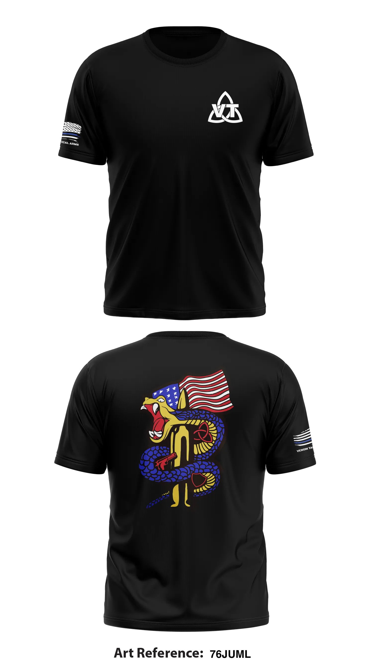 Venom Tactical Arms Store 1 Core Men's SS Performance Tee - 76JUMl