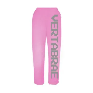 Vertabrae C-2 Sweat Pants (Pink & Grey)