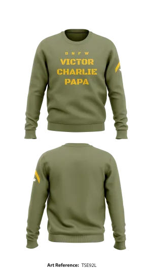 Veterans Community Project  Store 1 Core Men's Crewneck Performance Sweatshirt - 7etxVJ