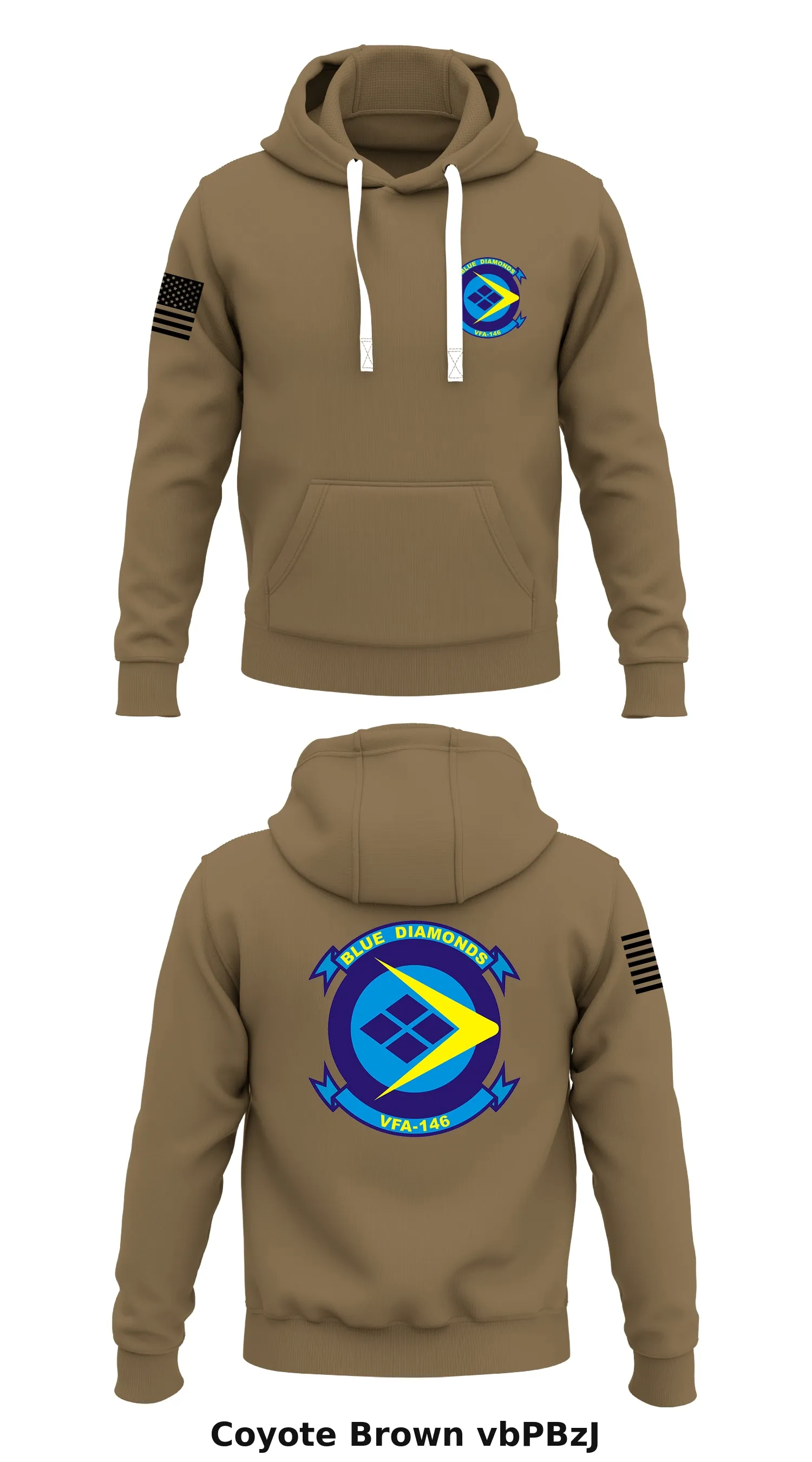 VFA 146 Store 1  Core Men's Hooded Performance Sweatshirt - vbPBzJ