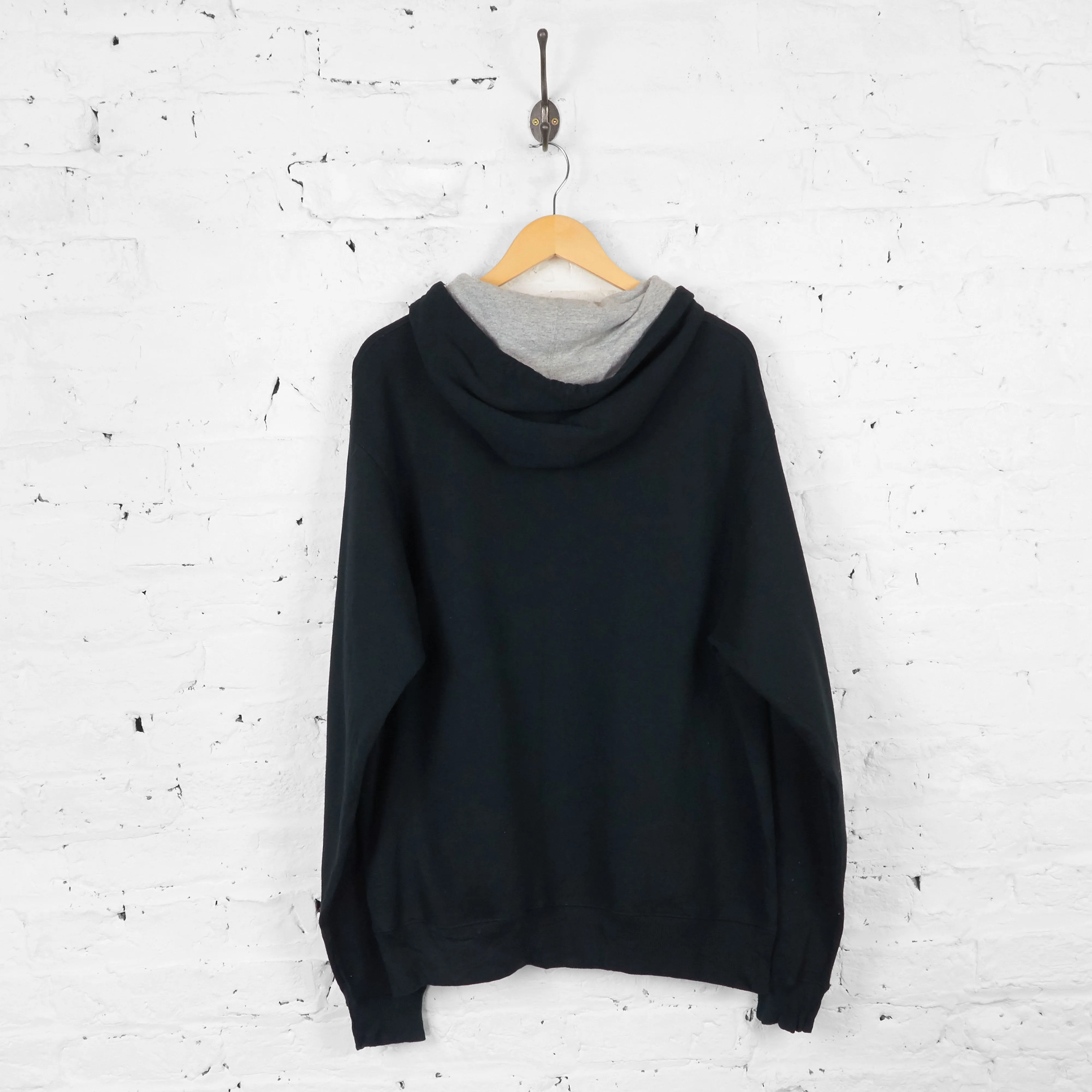 Vintage Champion Hoodie - Black - L
