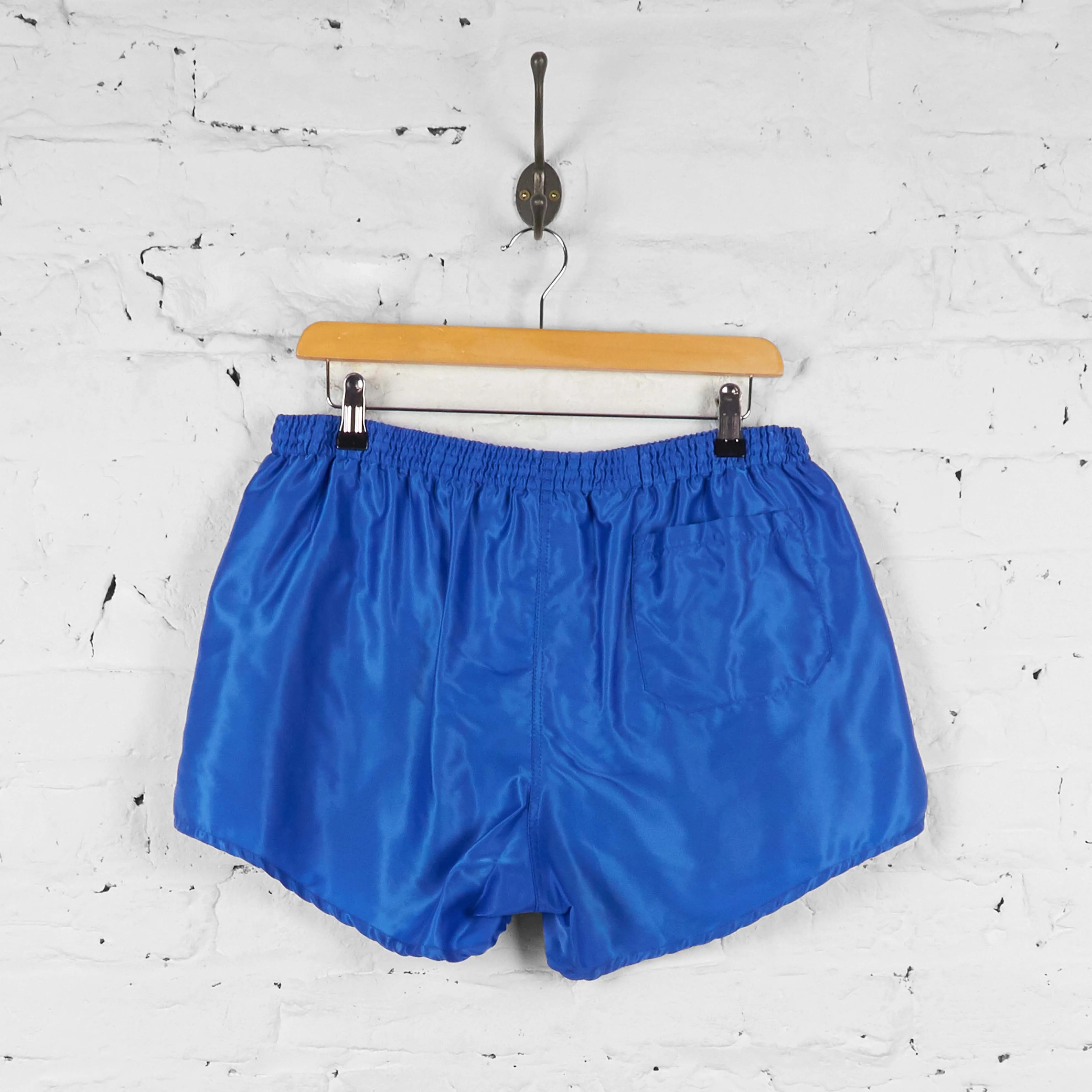 Vintage Puma Running Shorts - Blue - M