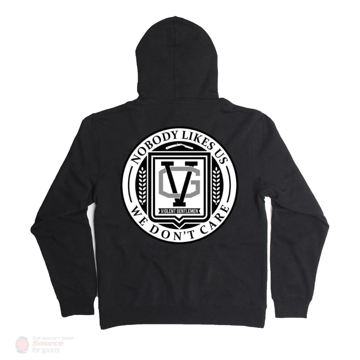 Violent Gentlemen Nobody Likes Us Full Zip Mens Hoodie