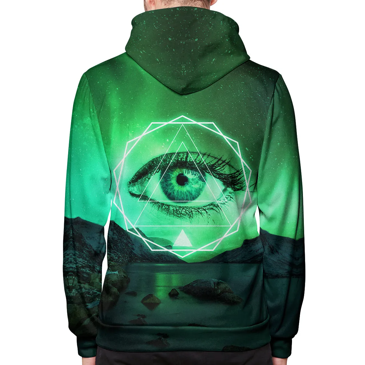 Viridian Third Eye Pullover Hoodie