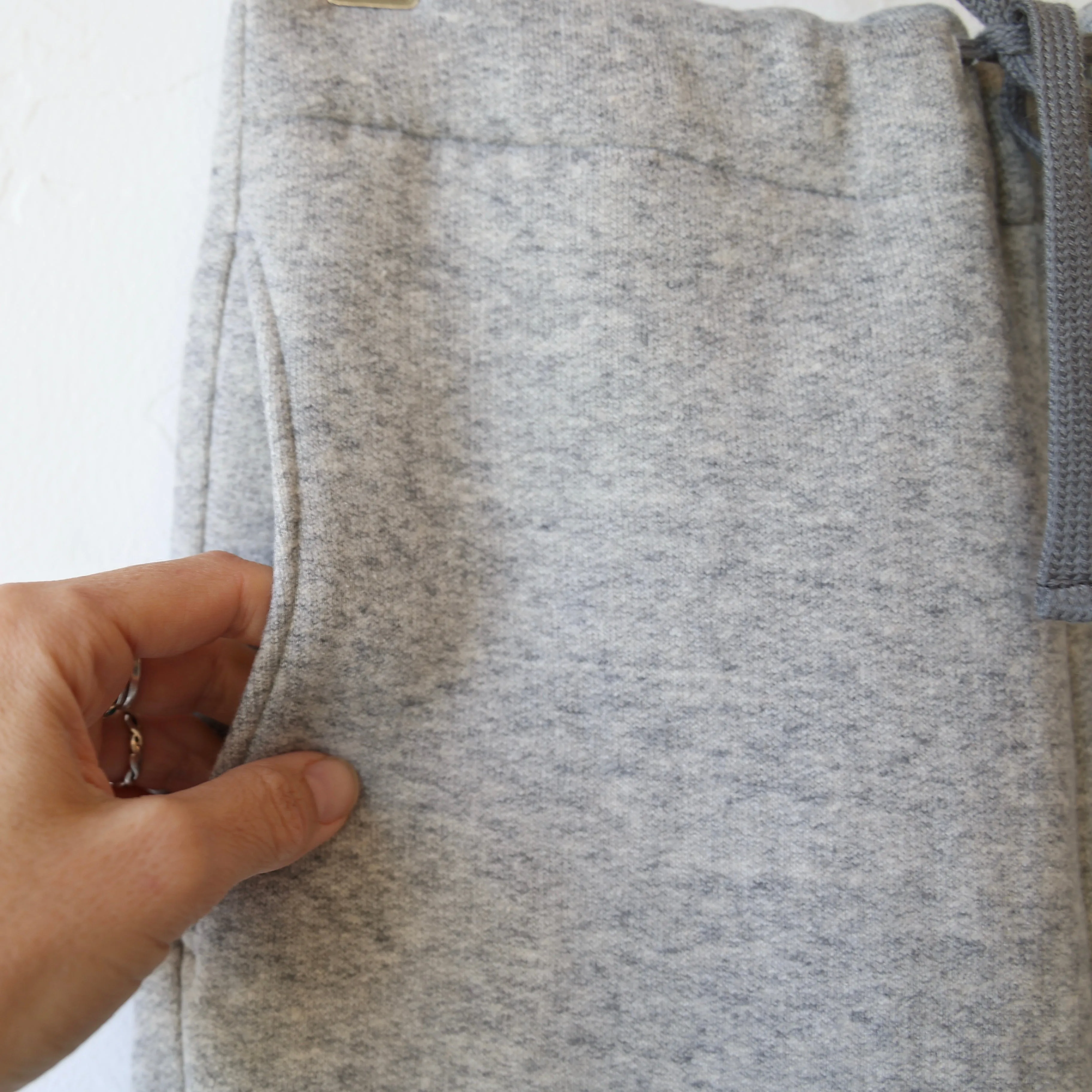 V::room Cotton Sweat Pants- Heather Grey