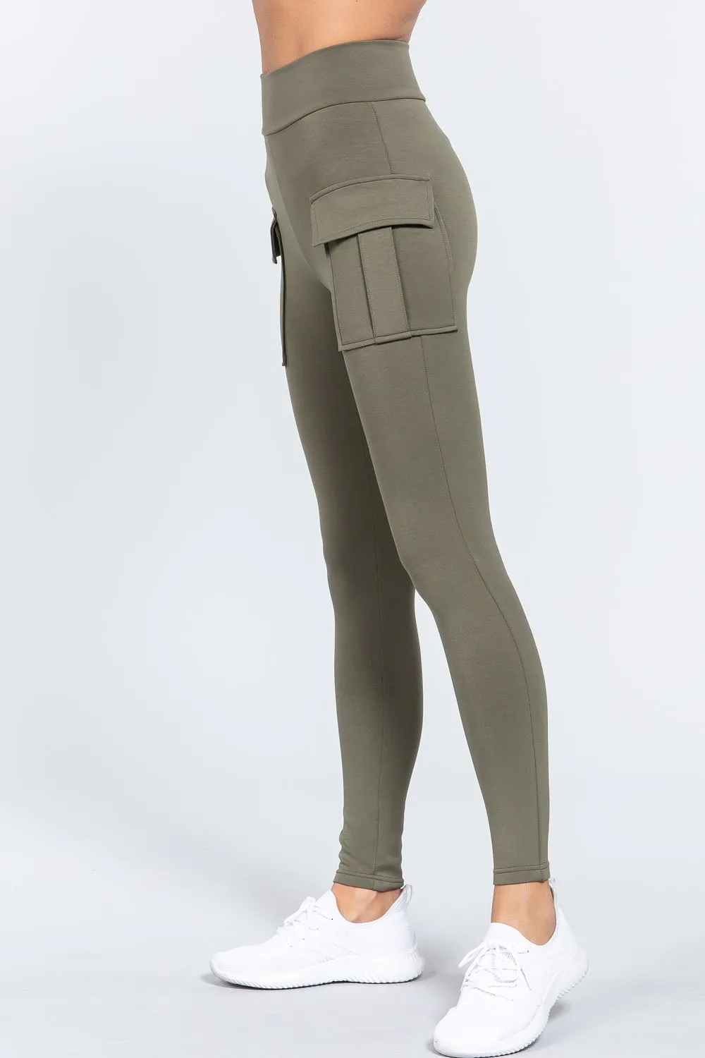 Waistband Side Pocket Jogger Pants