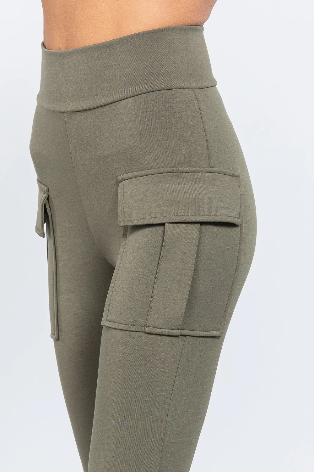 Waistband Side Pocket Jogger Pants