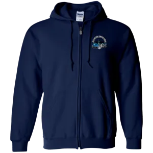 We Move The North  Zip Up Hoodie