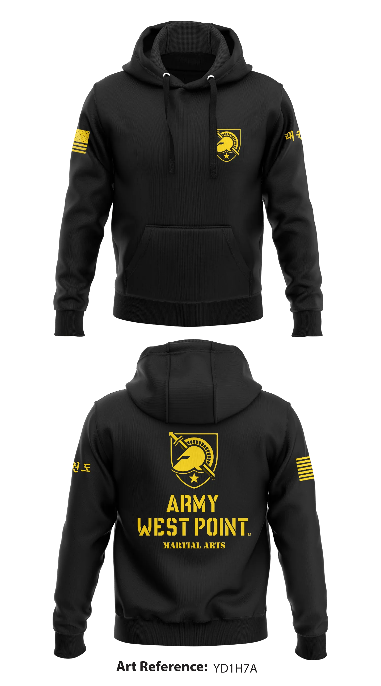 West Point Taekwondo Store 1  Core Men's Hooded Performance Sweatshirt - yd1H7A